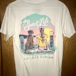 Lauren James The Sweet Life Dog T-shirt